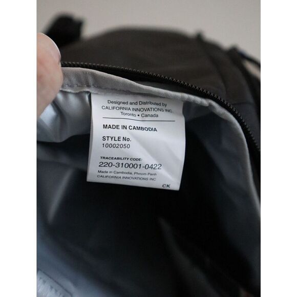 Arctic Zone 24 Can Black Backpack Cooler- Microban Lining & SuperFoam Insulation - Picture 11 of 11